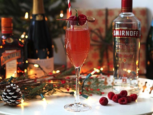 Cocktail Framboise royale Cocktail Framboise royale
