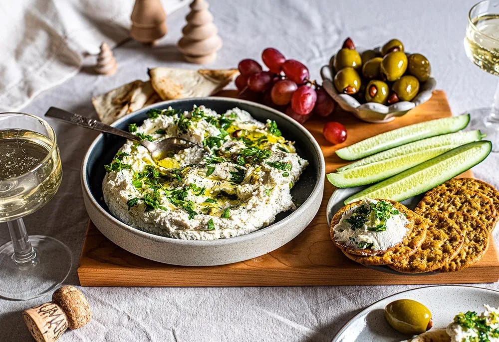 Brie au sirop d'érable, aux pommes et aux noix