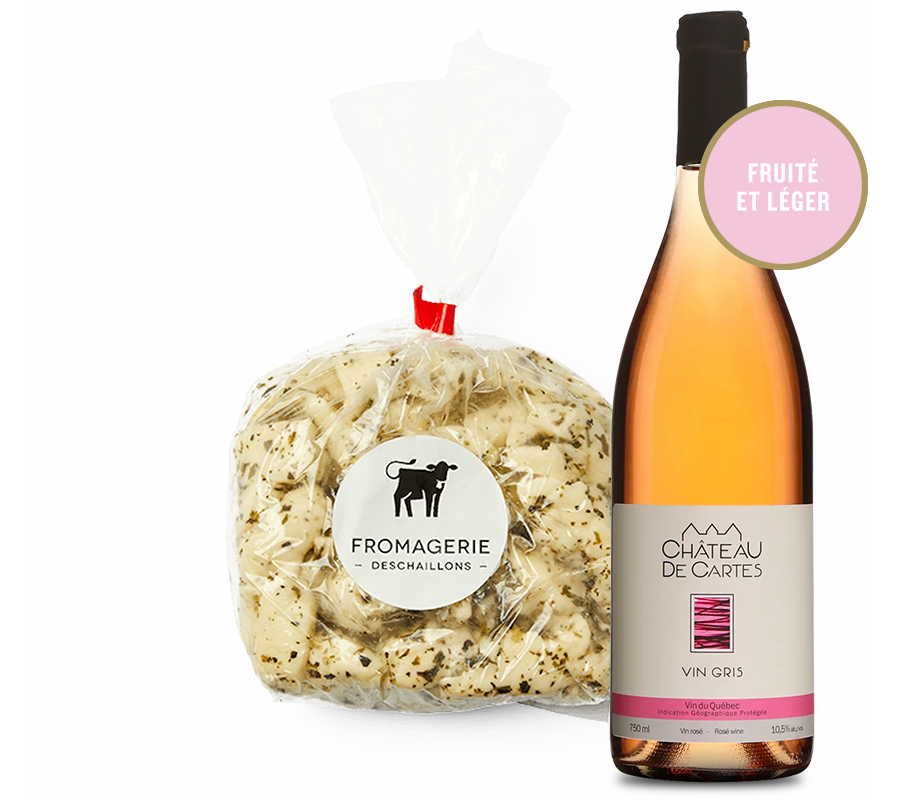 Fromage aromatisé aux fines herbes