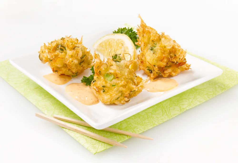 Cod fritters