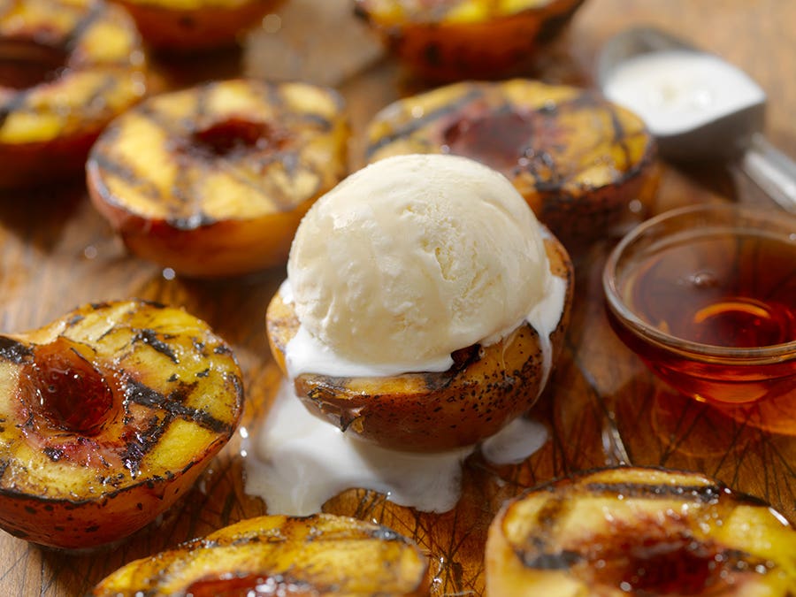 Grilled pineapple