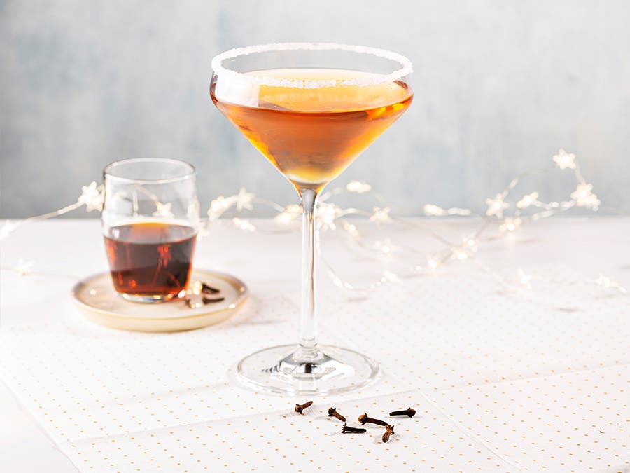 Frosted Maple Cocktail