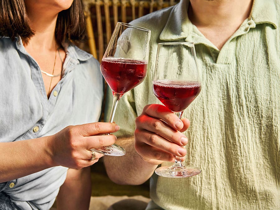 Chilled red wines