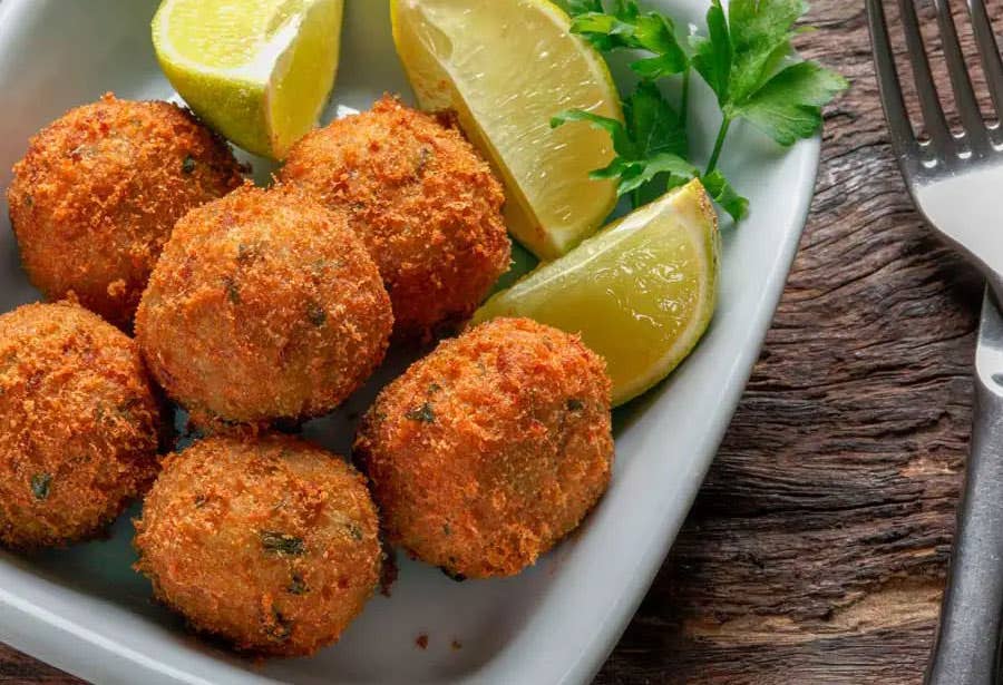 Codfish fritters 