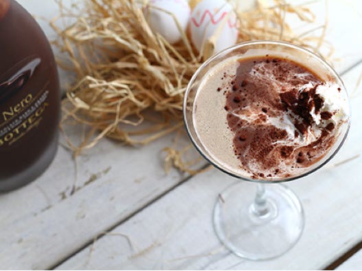 martini chocolaté inspiré du traditionnel café alcoolisé