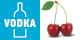Cherry-flavoured vodka Cherry-flavoured vodka