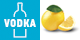 Lemon-flavoured vodka