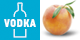 Peach-flavoured vodka Peach-flavoured vodka