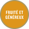 Pastille de goût : Fruité et généreux
