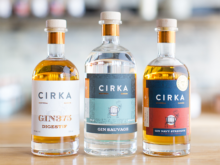 bouteilles cirka distilleries