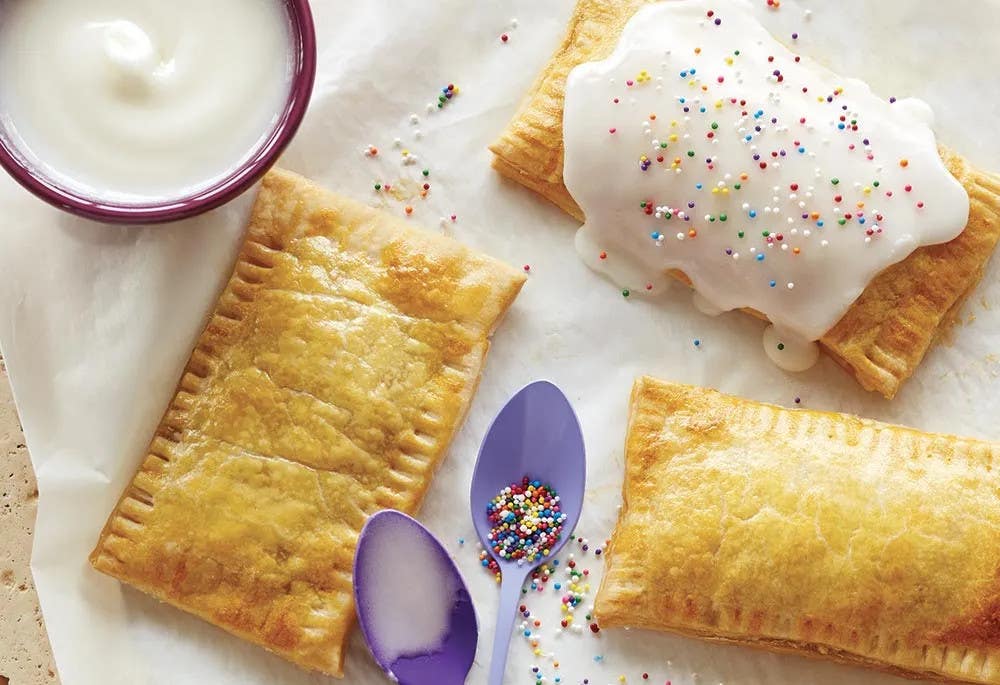 Rhubarb-and-ginger Pop-tarts