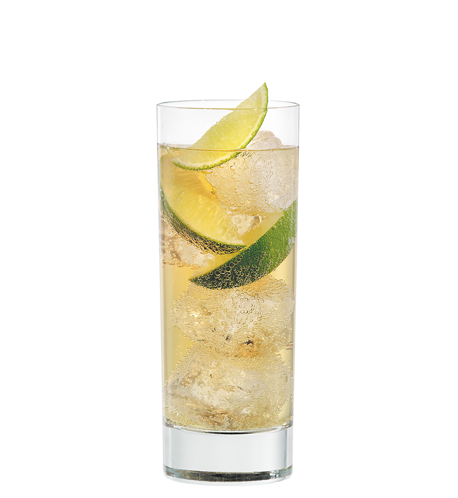 Verre à cocktail avec vent de tempête